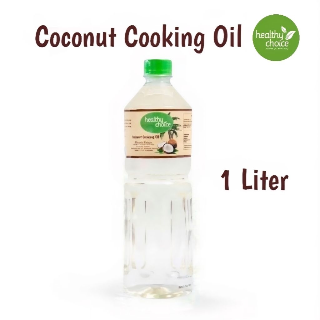 

HEALTHY CHOICE | COCONUT COOKING OIL - 1 Liter | Minyak Goreng Kelapa