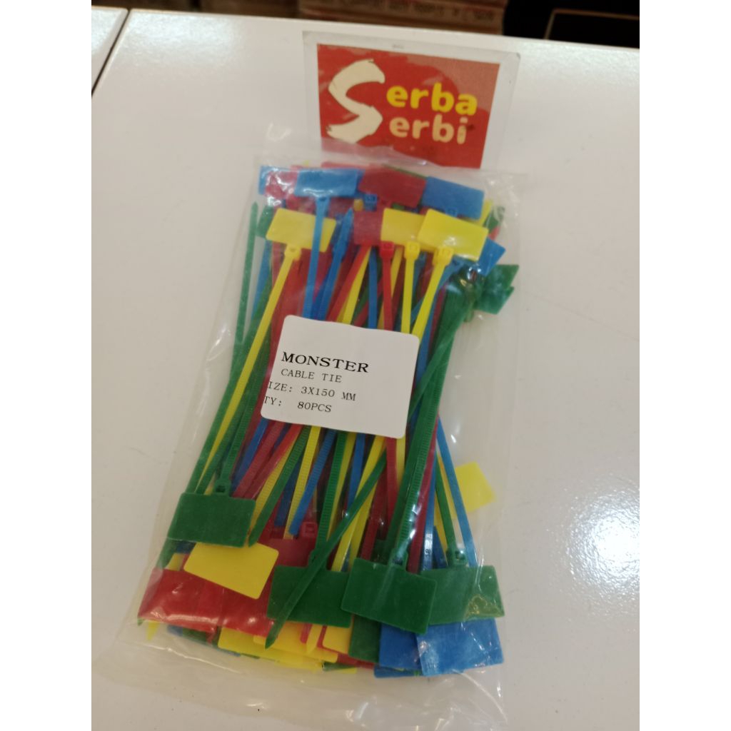 

*/PACK TAG LABEL KABEL TIE*Pengikat serbaguna maker name tag