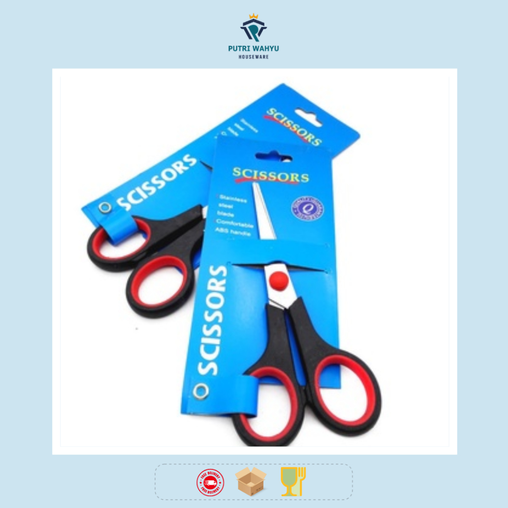

Gunting Kantor Serbaguna 5.5 / 7.5 Inch – Alat Tulis & Perlengkapan Kantor