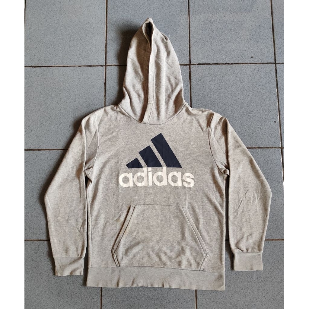 Hoodie Pullover Grey Original Second