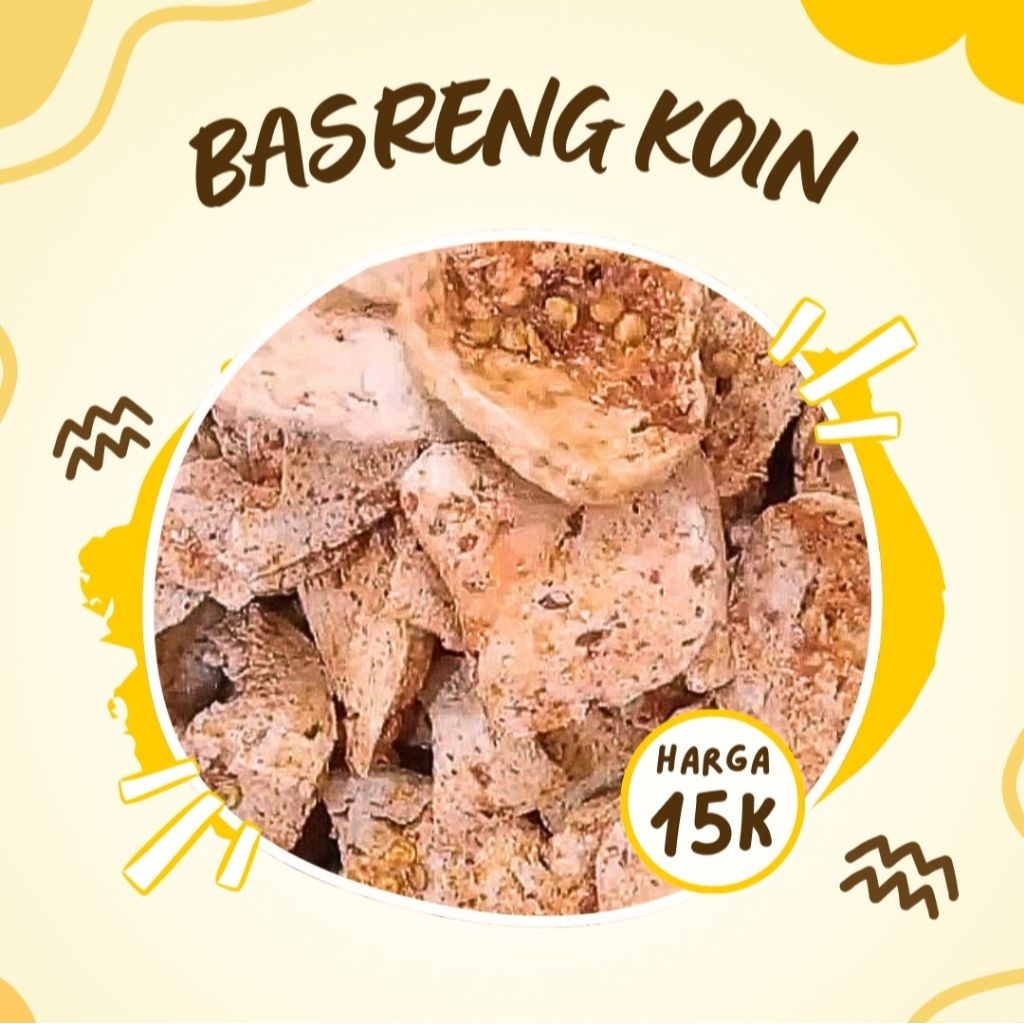 

Basreng Koin Pedas Gurih | Camilan Renyah Murah | Snack Basreng Ikan Asin 1 kg