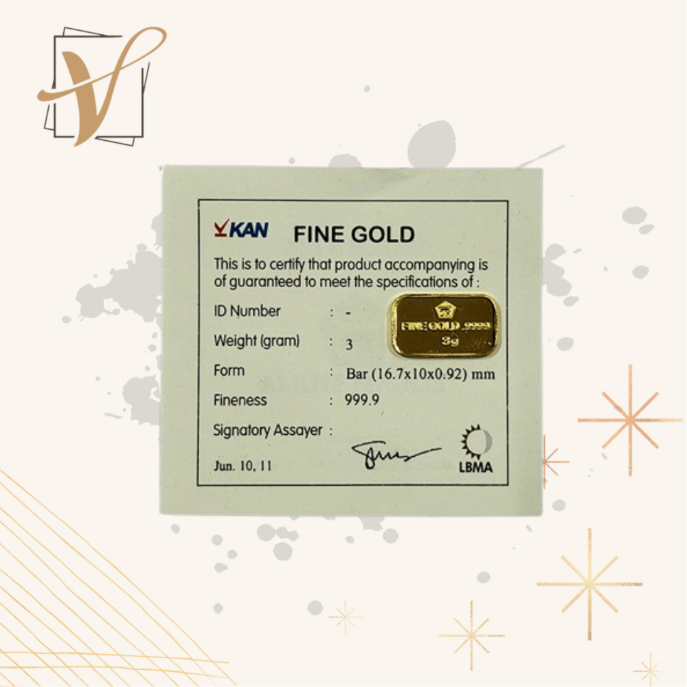 Star Gold Logam Mulia Antam Retro Tidur ( LM ) 3GR