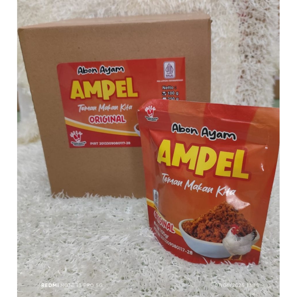 

ABON AYAM CAP AMPEL 100GR