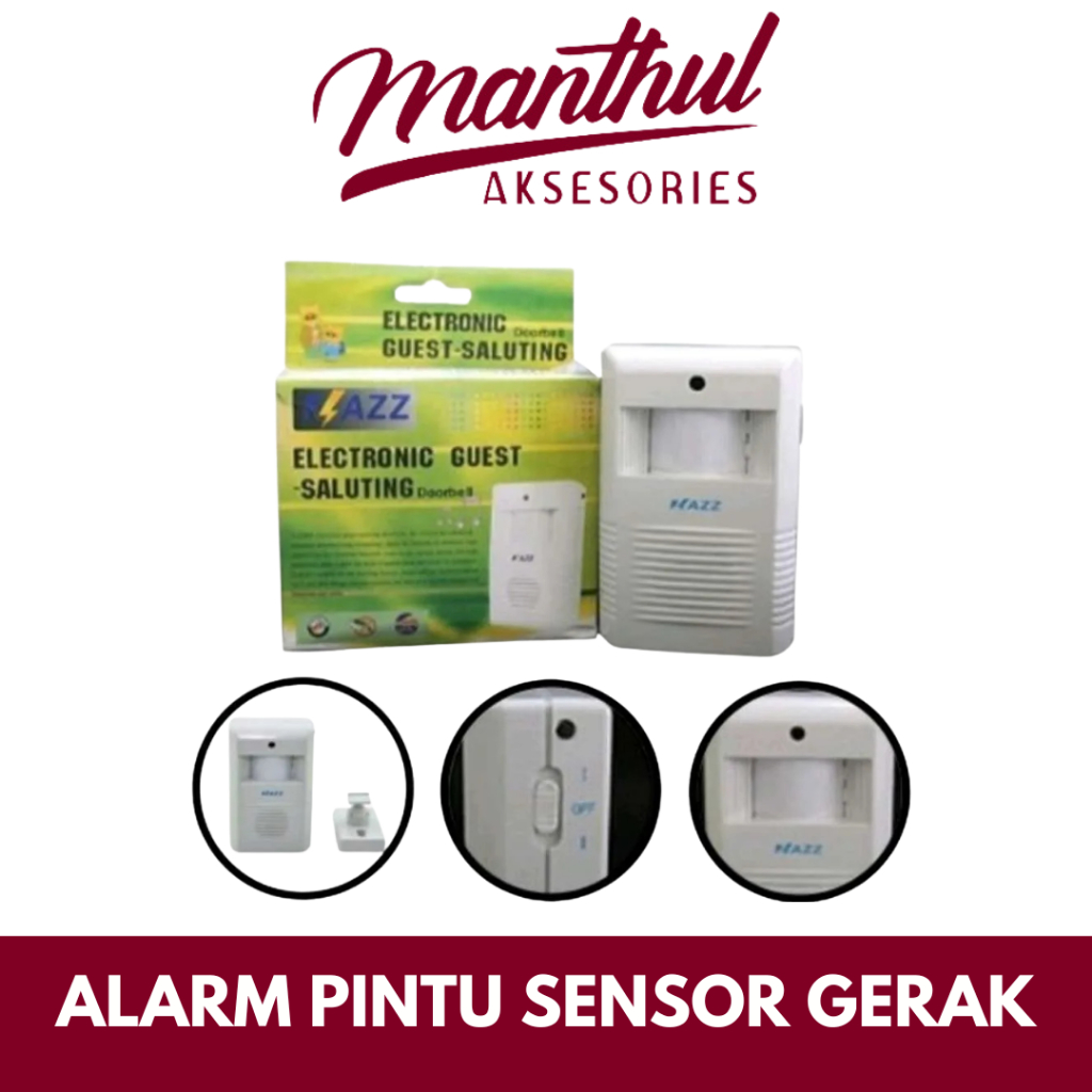 Alarm Pintu Sensor Gerak Flazz