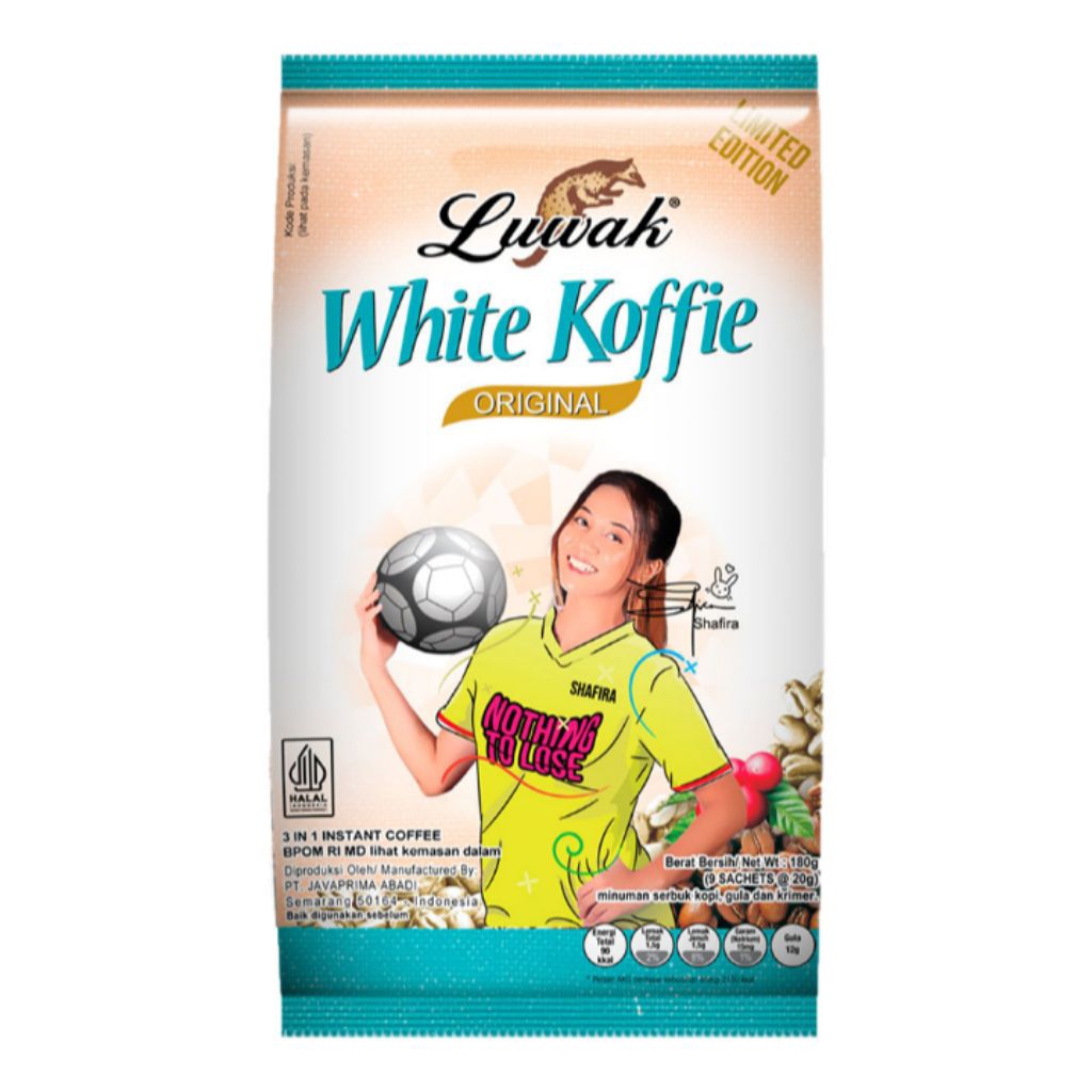 

Luwak White Koffie Original 9 x 20 g