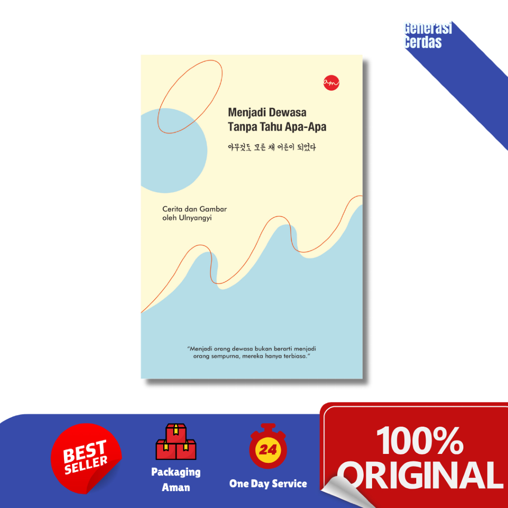 Buku Korea Terjemahan - Menjadi Dewasa Tanpa Tahu Apa-Apa oleh Ulyangyi