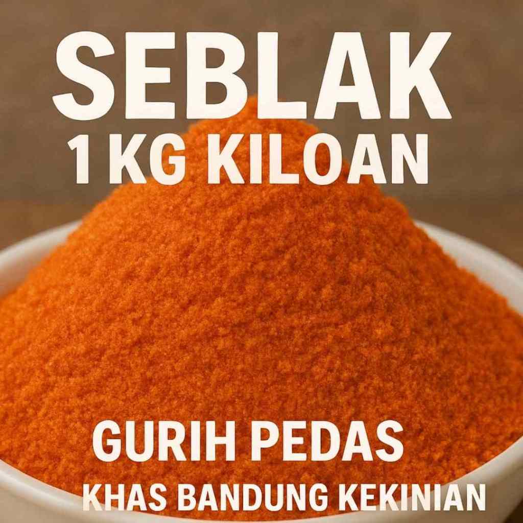 

Seblak 1Kg Kiloan Bumbu Tabur Rasa Seblak Gurih Pedas Khas Bandung Kekinian