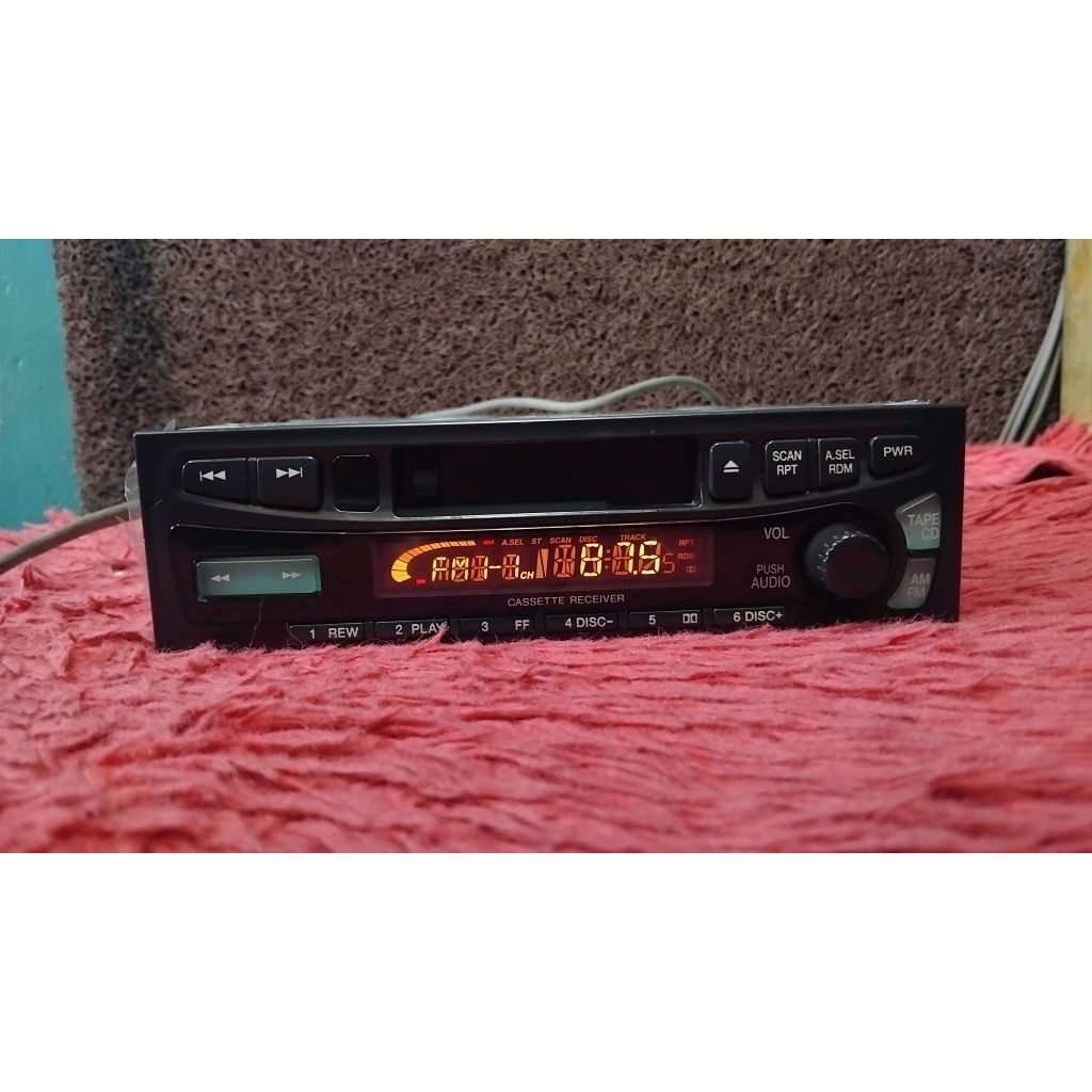head unit tape kaset pita merek Alpine jaman dahulu