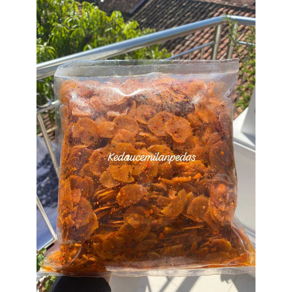 

seblak kering moring pedas daun jeruk 1kg