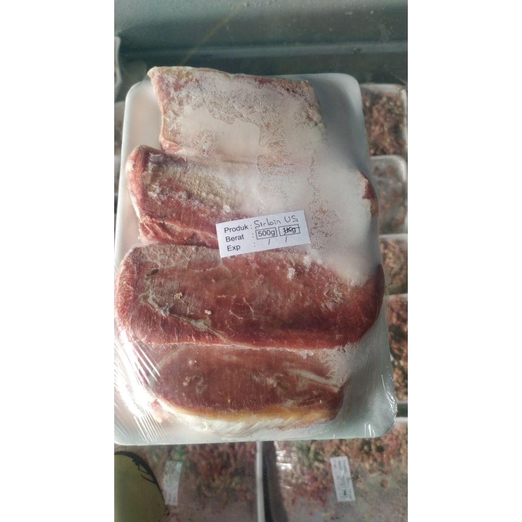 

Daging Sapi Sirloin Import Australia - Daging Sirloin US 500gr - Daging Import - Daging sapi