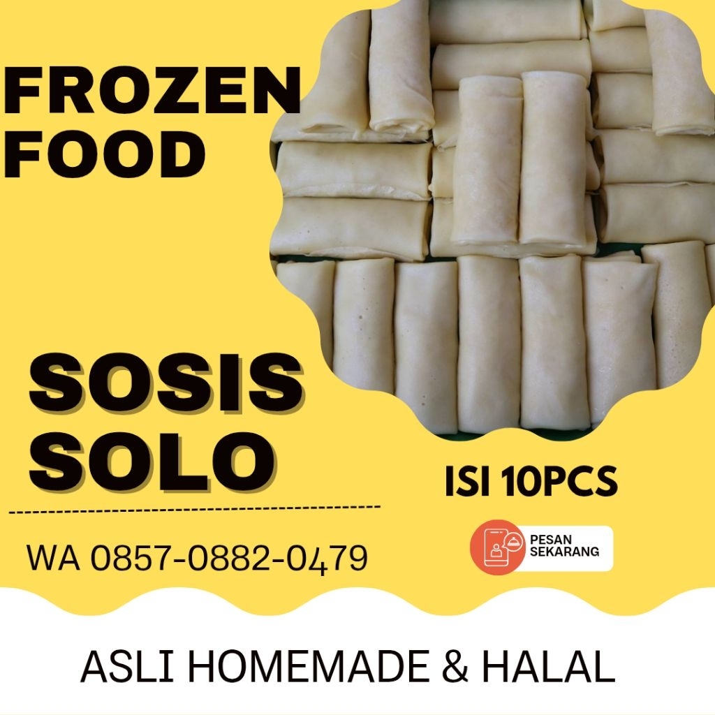 

sosis solo isi ayam asli homemade