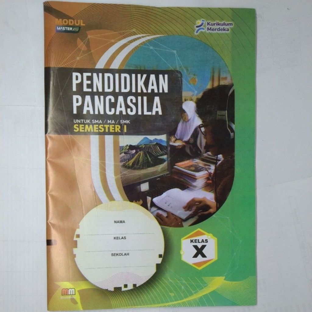 LKS SMA MA SMK PENDIDIKAN PANCASILA KELAS 10  SEMESTER 1  KURIKULUM MERDEKA