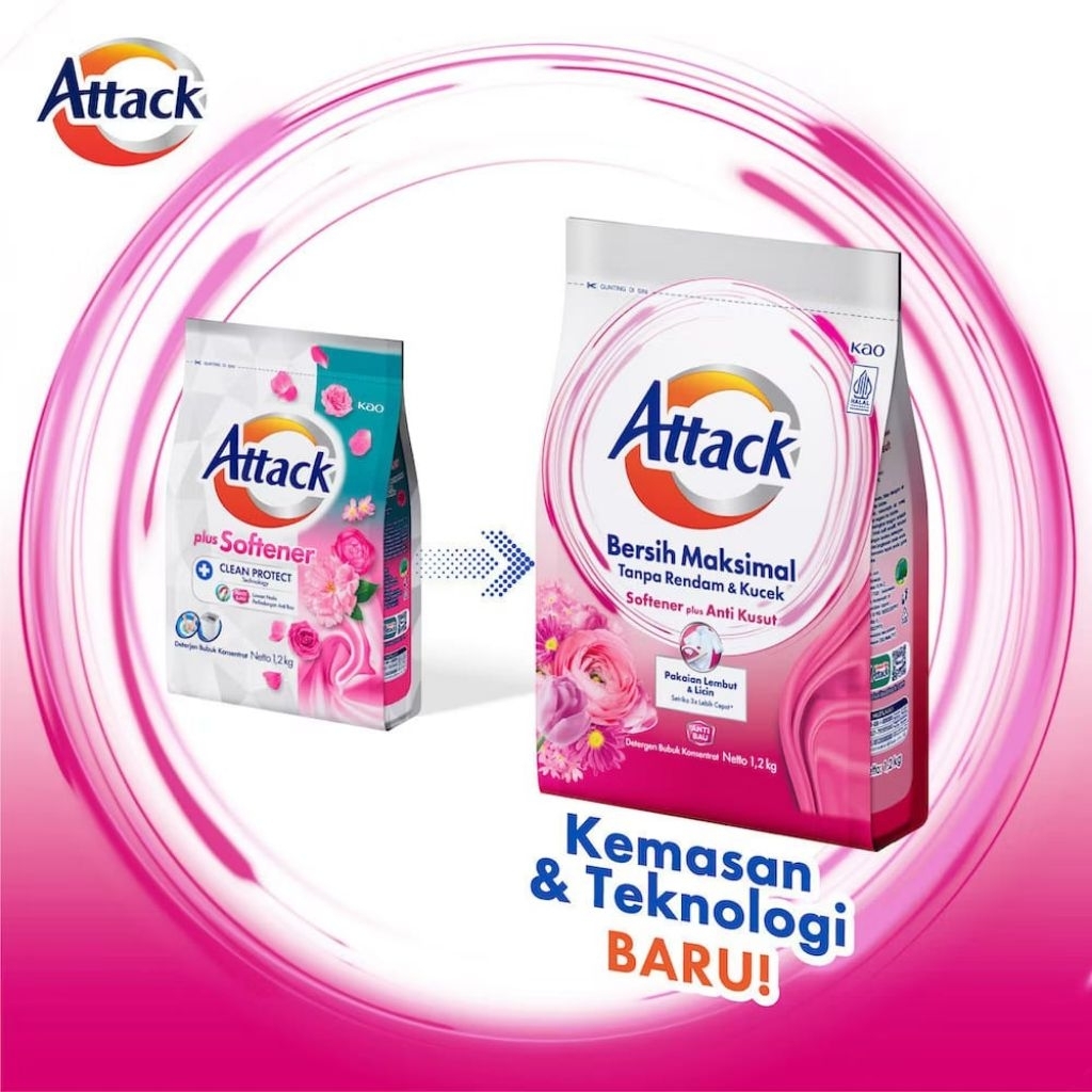 Attack plus softener 1200 gr