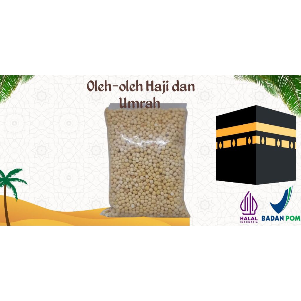 

Kacang Arab original oleh oleh haji dan umroh 1 kg /kacang Arab panggang