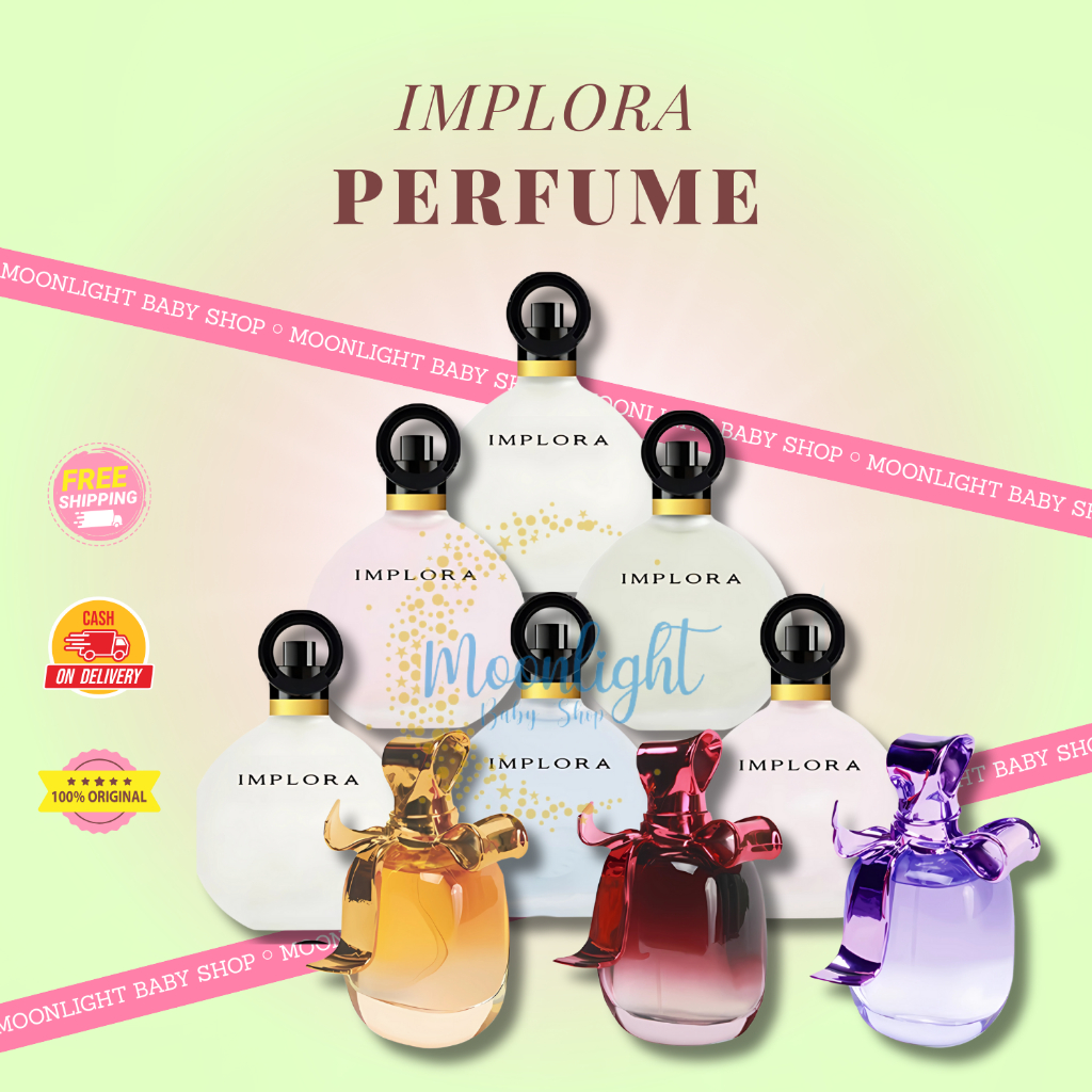 Implora Parfum Eau De Toilette Perfume Swan Angsa Bebek EDT | Eau De Parfum Pita | Minyak Wangi Tubu