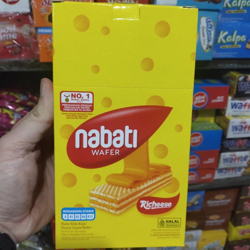 

Nabati Wafer Krim 5g