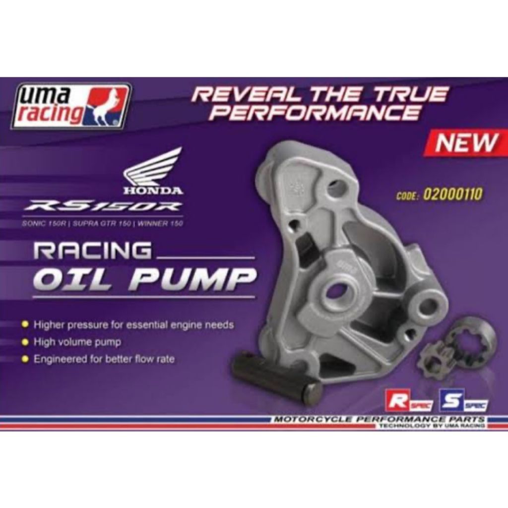 Oli Pump Racing Sonic150R,RS150R Merk Original Uma Racing
