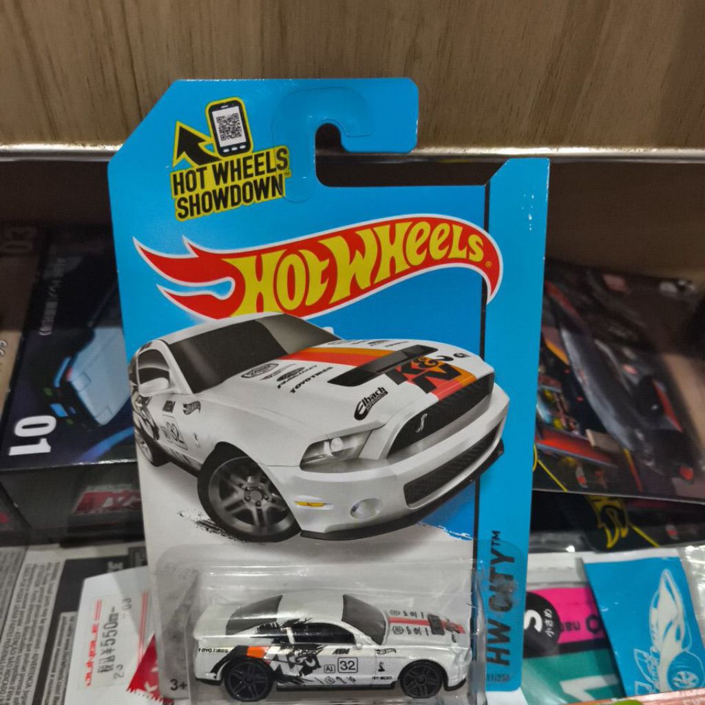 Hot Wheels 2010 Ford Shelby GT500 Putih White HW City 2014 KN K&N