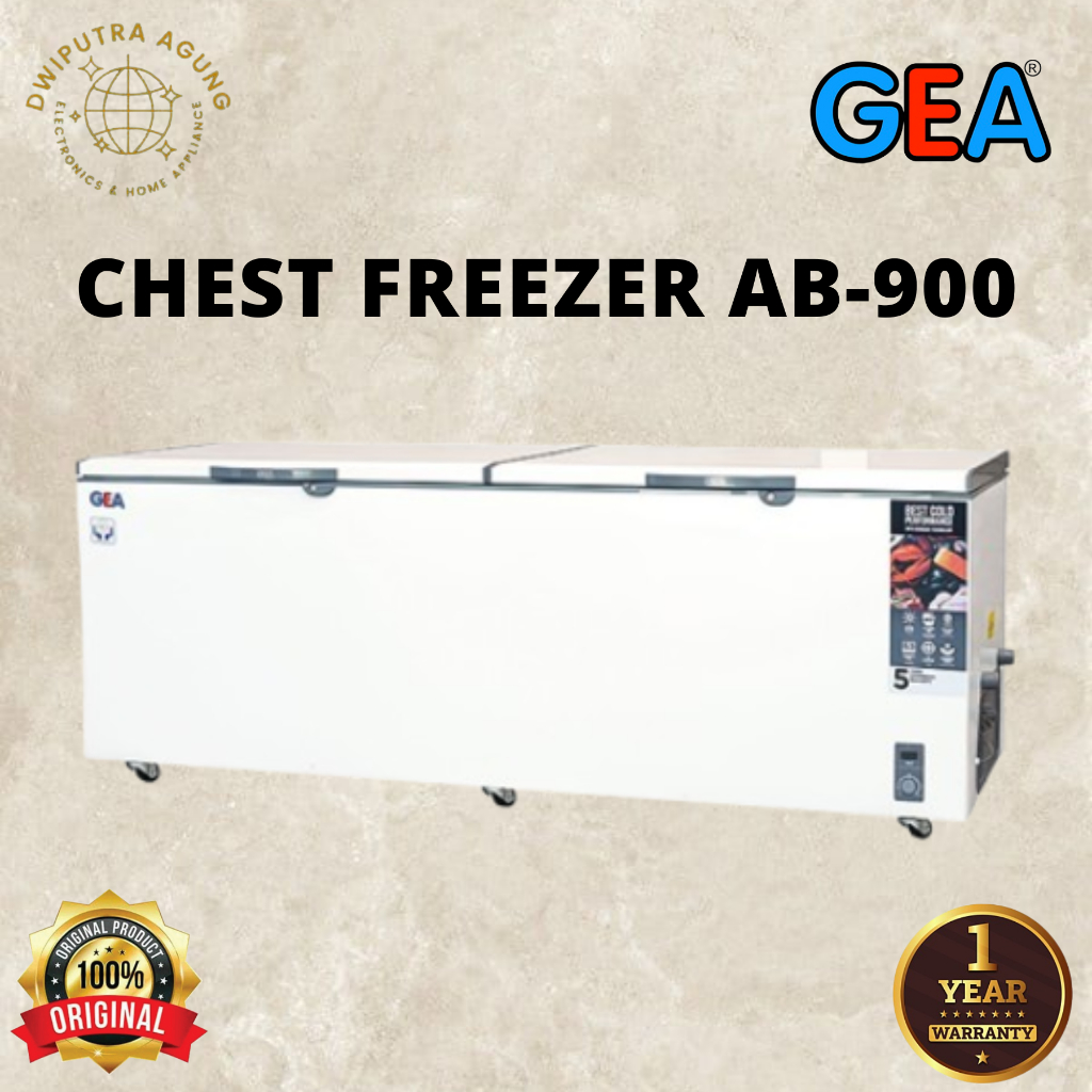 CHEST FREEZER GEA AB 900 T-X / AB-900-R FREEZER BOX GEA AB-900-T-X