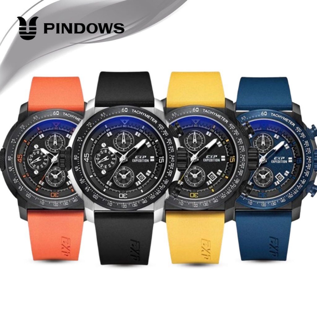 ORIGINAL Jam Tangan Pria Expedition E 6335 EXP 6335 E6335 EXP6335 Garansi Resmi 1 Tahun