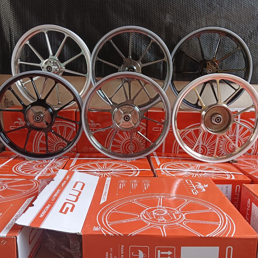 VELG RACING CMG EXACT PALANG 10 MOTOR JUPITER Z NEW DAN MX OLD UKURAN 160/160_17