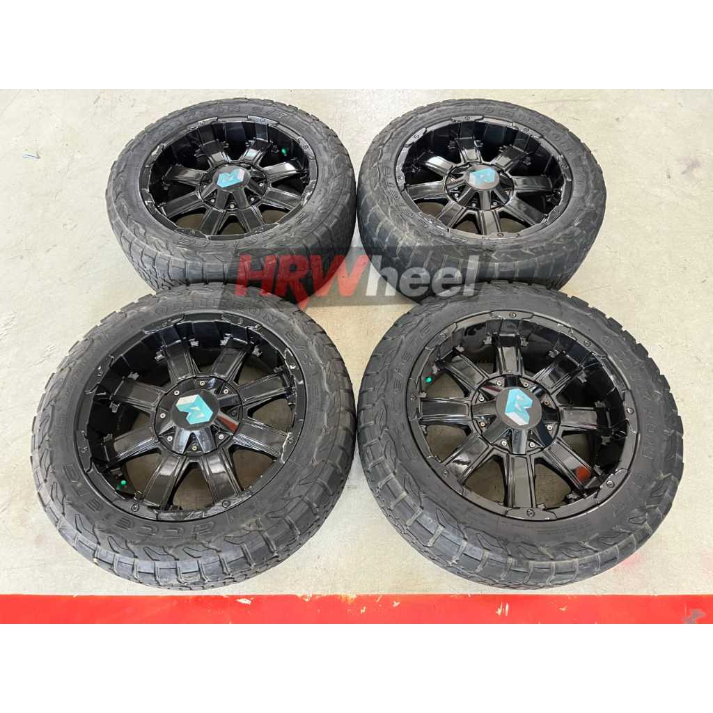 Velg Bekas HSR Twiist Ring 20 Ban Bonus Tipis 275 55 R20 Buat Pajero Fortuner