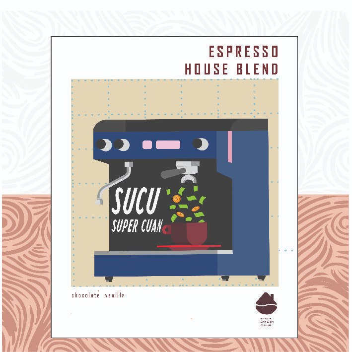 

SUPER CUAN BLEND ESPRESSO SUCU | biji kopi robusta arabica blend KOPI SUSU RUMAH SANGRAI BLOOM