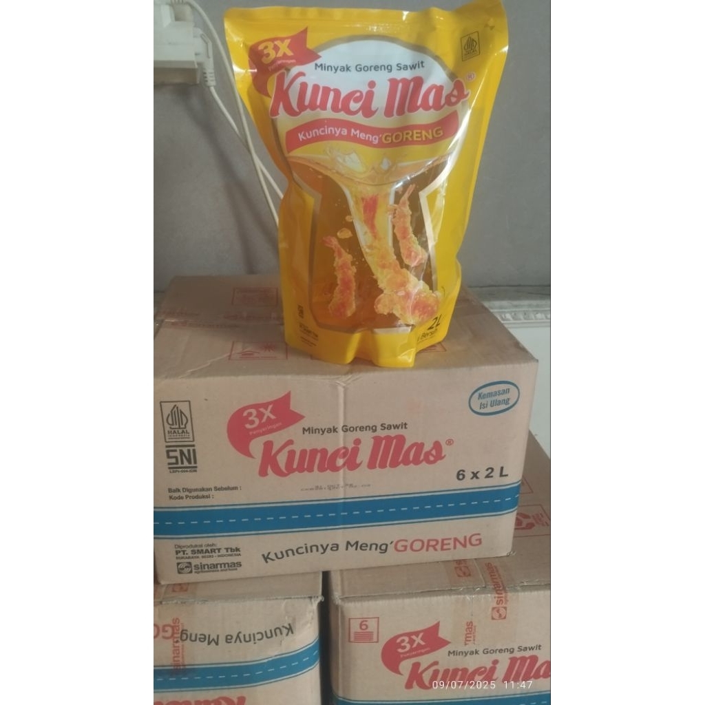 

Minyak Goreng kunci mas 2 ltr