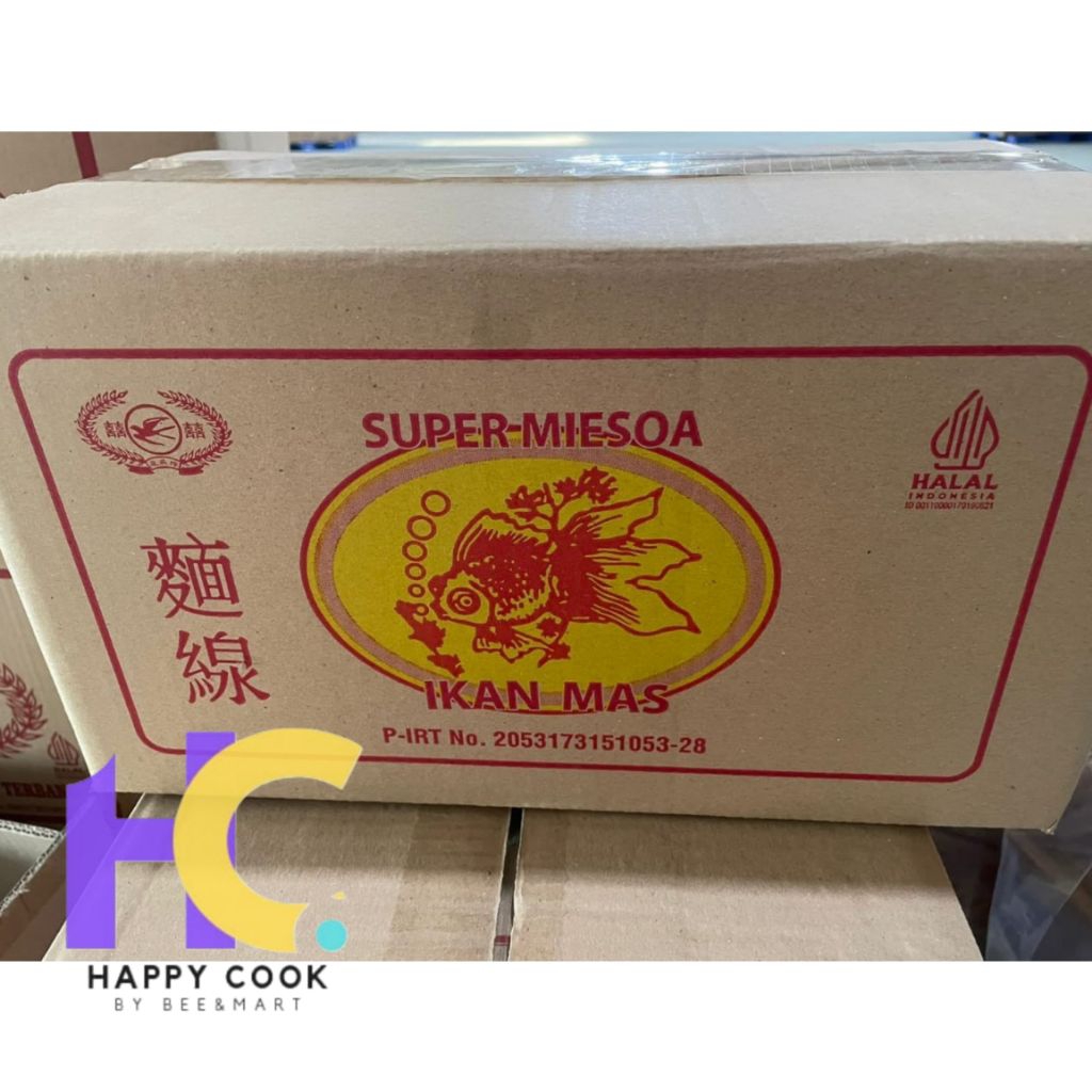

HAPPYCOOK || SUPER MIESOA CAP IKAN MAS 135gr (1DUS)