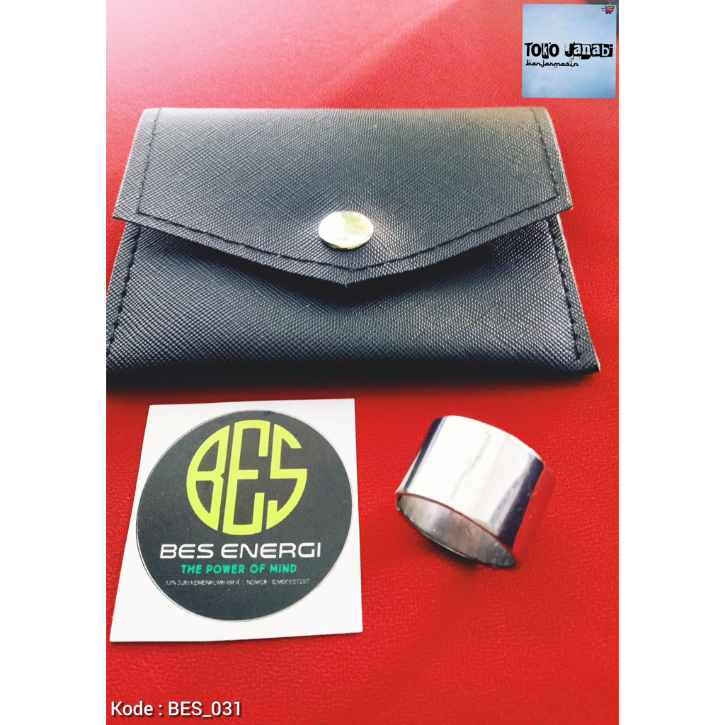 Cincin Besi Putih Monel - Untuk Meningkatkan Aktivitas