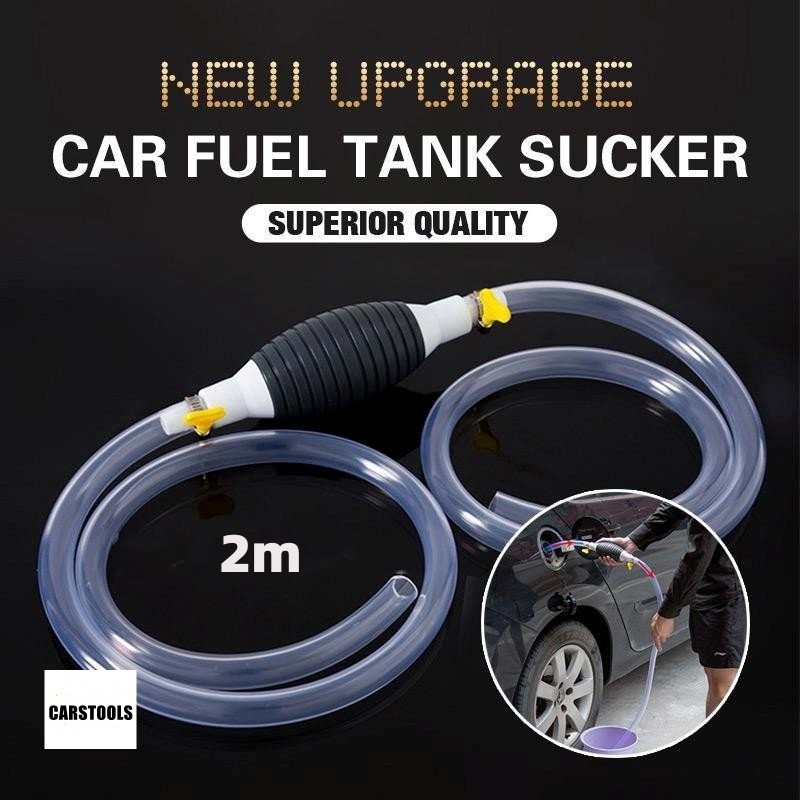D'rouge Selang Sedot Bensin 2m Alat Sedot Minyak Bensin Mobil Motor