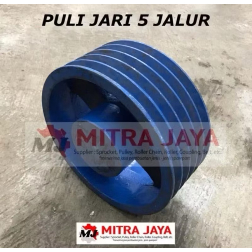 PULLY BESI JARI B5 x 8 inch PULI BESI COR ANCURAN PULLEY