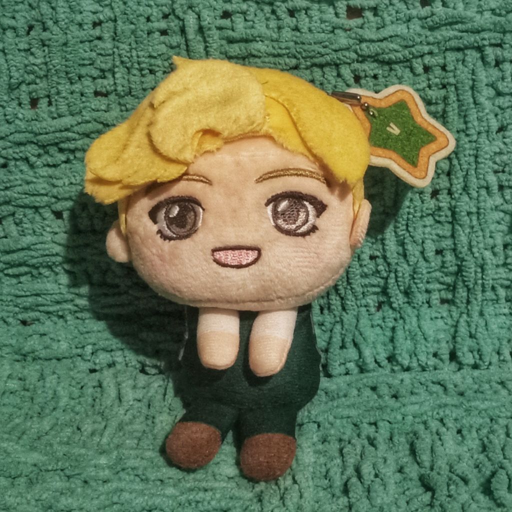 Gantungan tas TinyTan V/ keychain Taehyung BTS/ Boneka TinyTan V