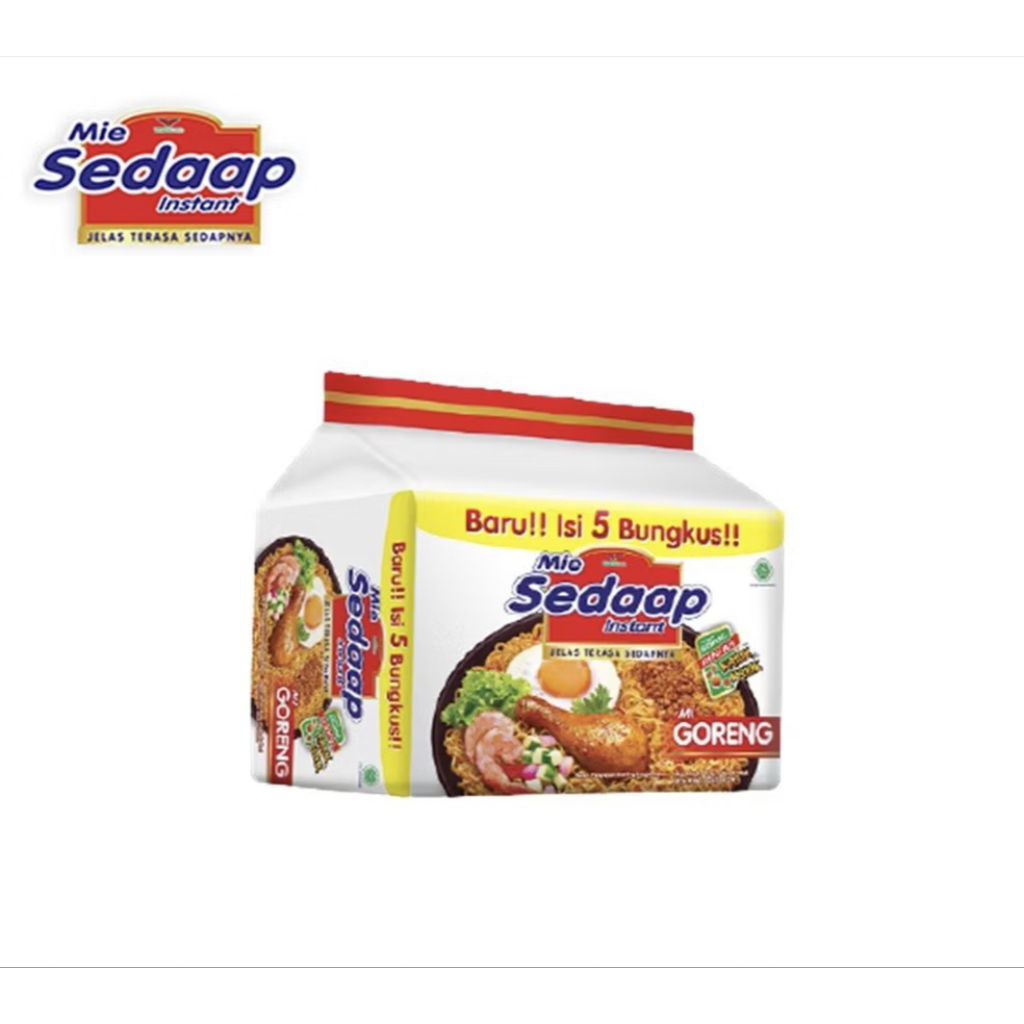 

Mie Sedaap Goreng 1 Karton Isi 8 Pack @5pcs - Total 40 Bungkus