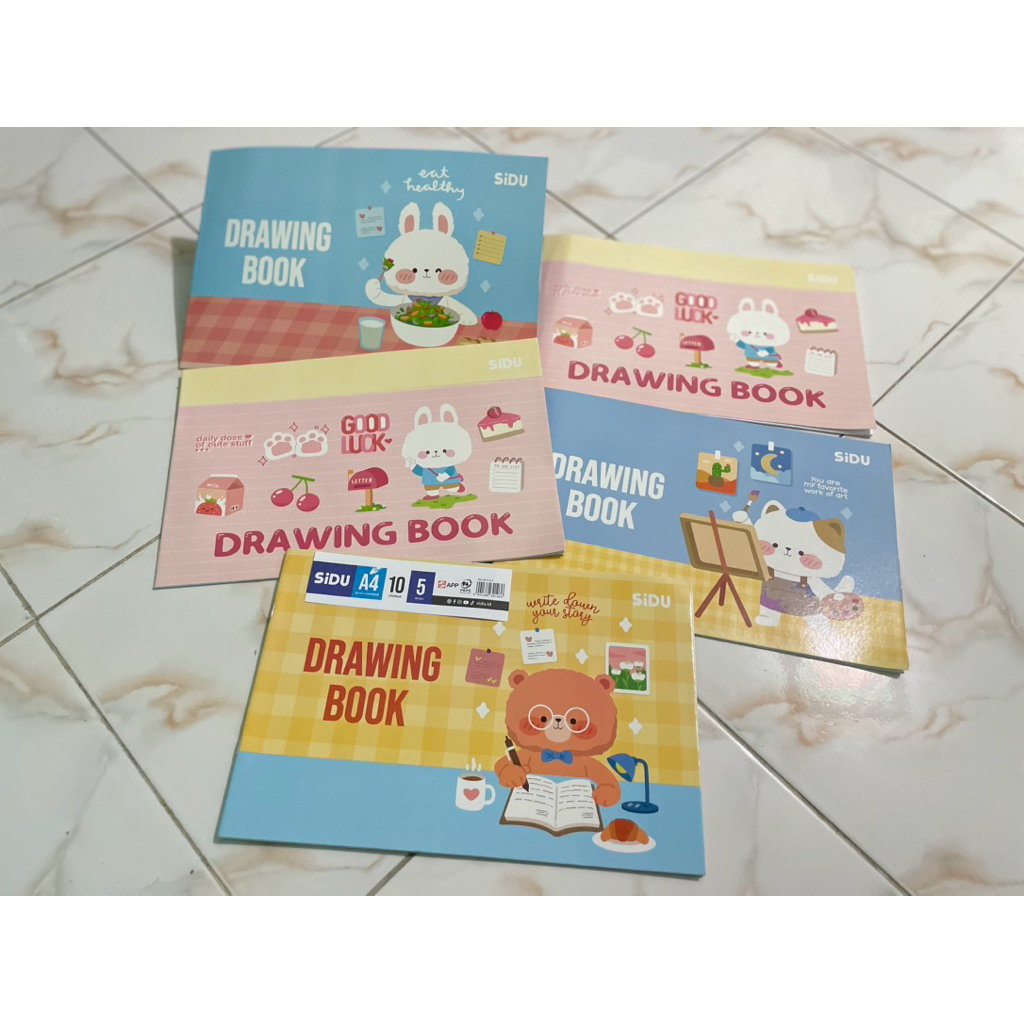 

Buku gambar Sinar Dunia (SiDU) ukuran A4 - isi 5pcs