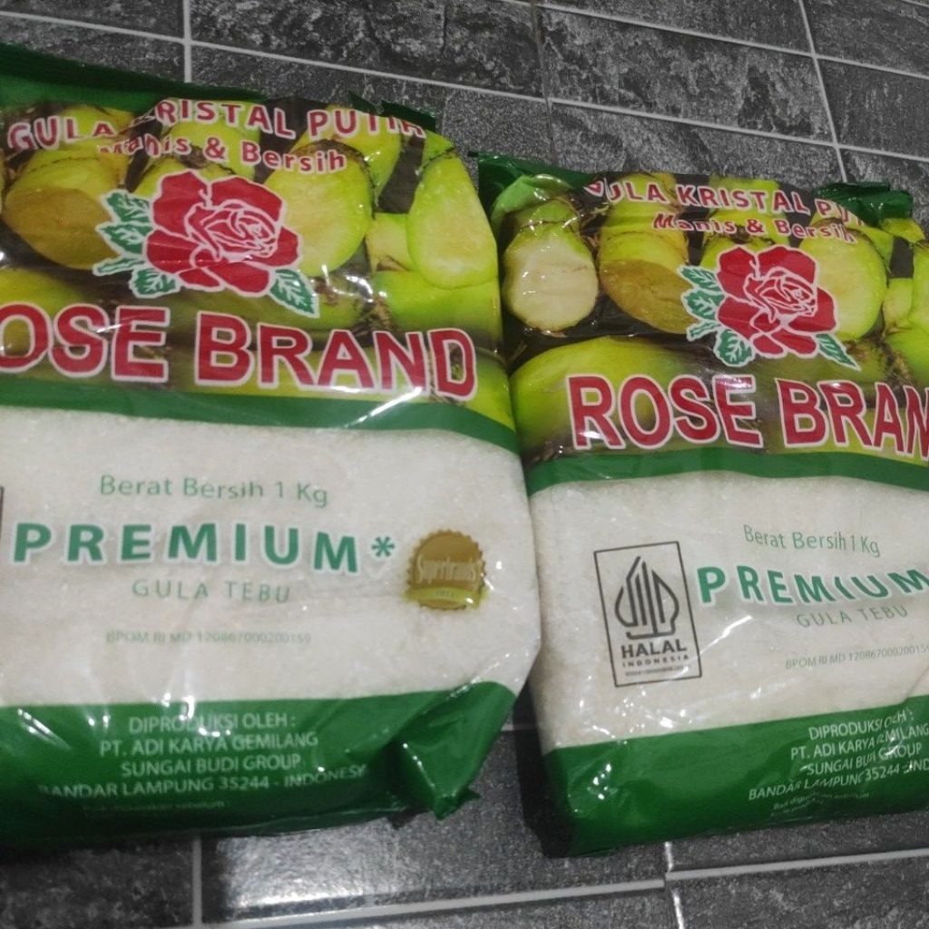 

GULA KRISTAL PUTIH ROSE BRAND PREMIUM 1KG