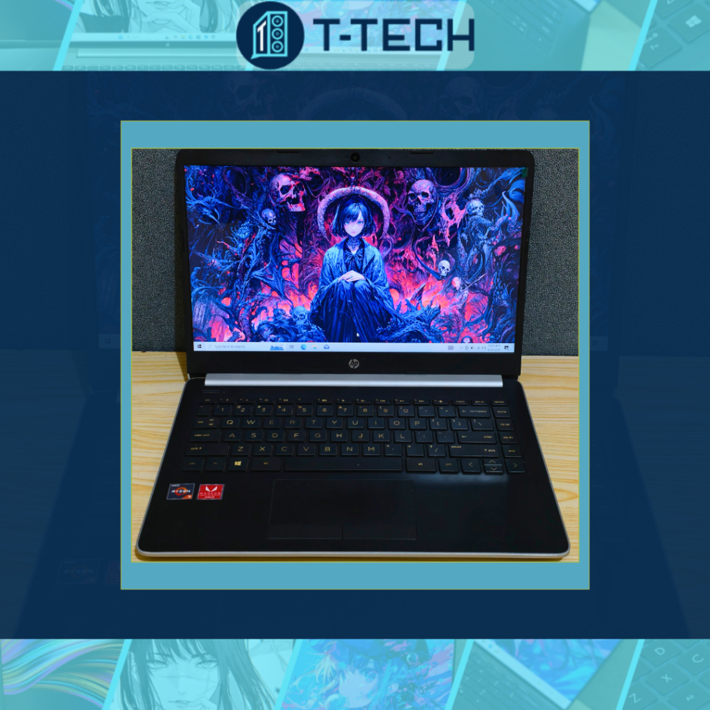 HP Laptop 14 Series, AMD Ryzen 3 3200U, RAM 8GB, SSD 128GB, AMD Radeon Vega 3 2GB