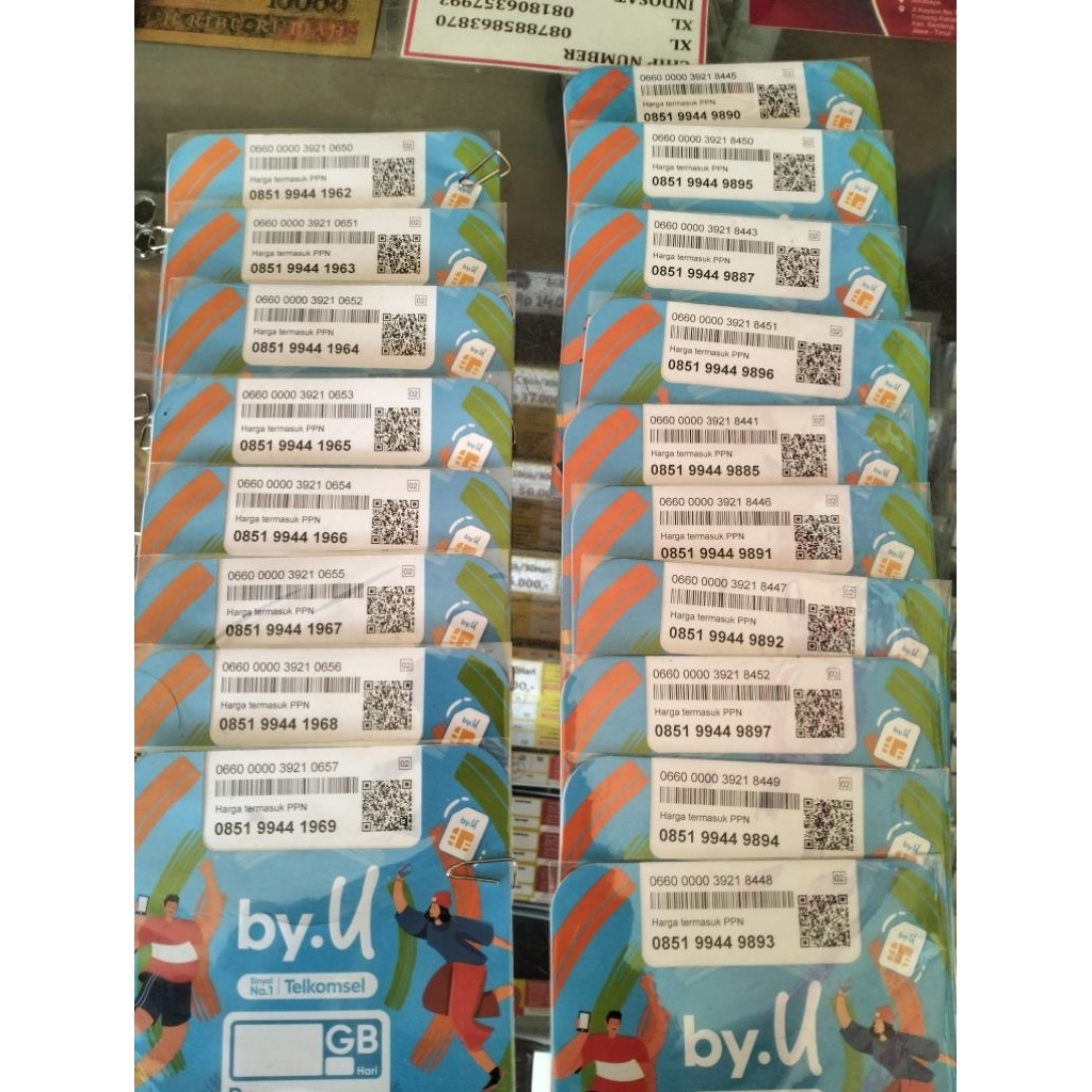 byu no seri tahun lahir dan rapi