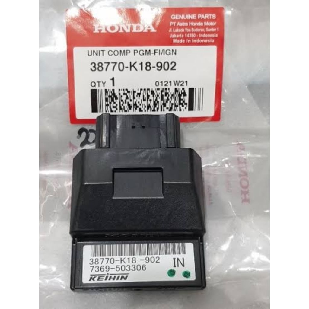 38770-K18-902 ECM VERZA ECU VERZA CDI VERZA SESUAIKAN KODE DIECU 38770K18902