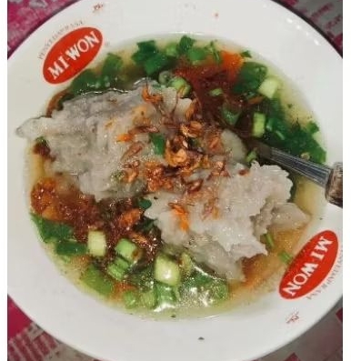 

Bakso jumbo isi 5(ada isi ikannya)