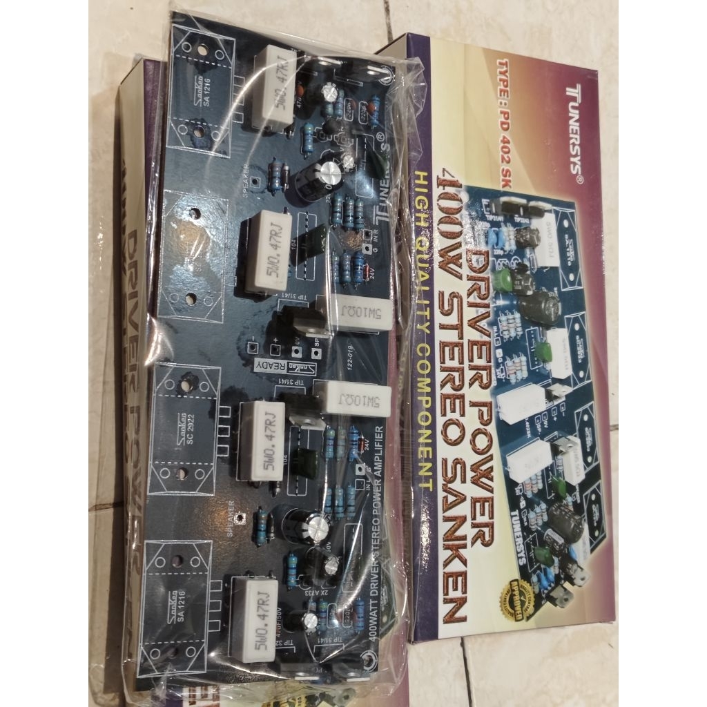 kit driver 400w stereo tunersys