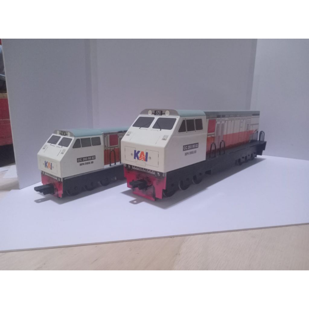 Mainan Kereta Api Lokomotif CC203 Jumbo