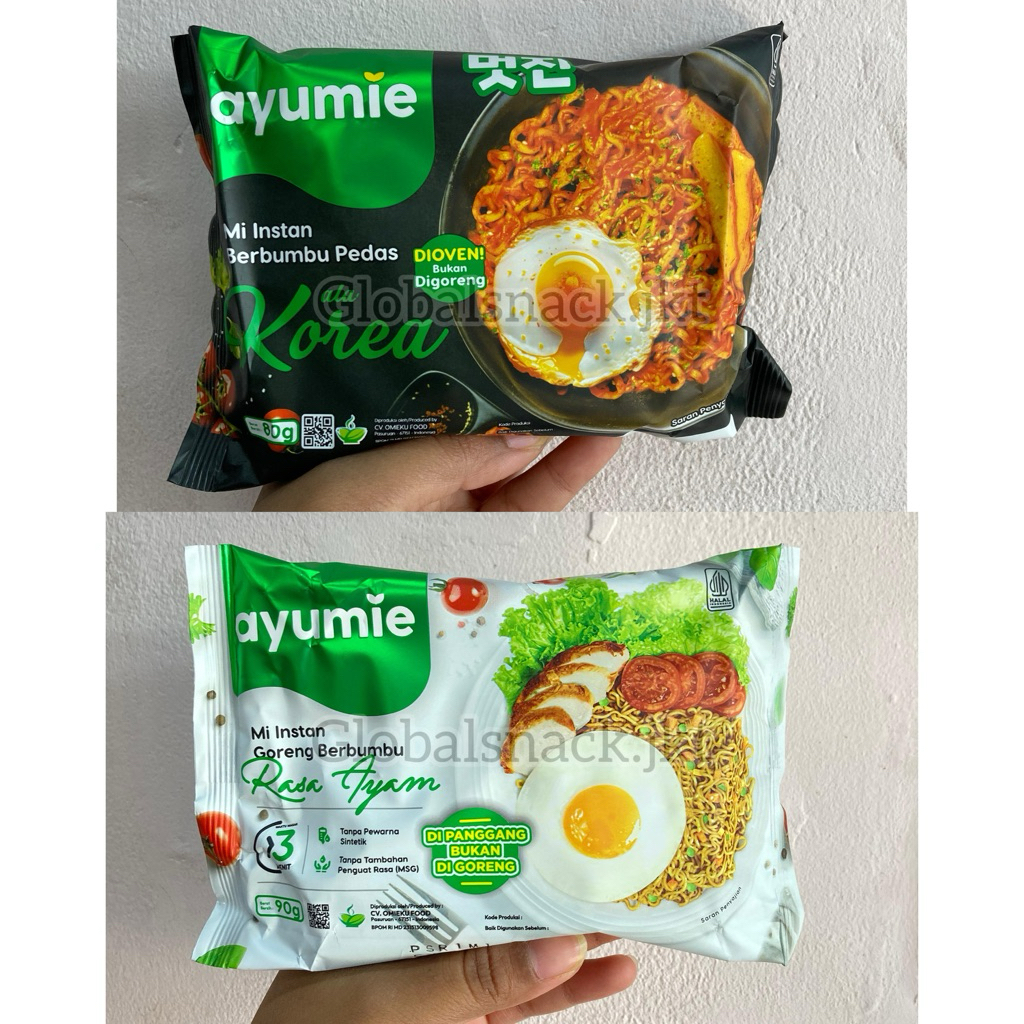 

AYUMIE GORENG CHICKEN AYAM MIE INSTANT SEHAT / PEDAS ALA KOREA - AYU MIE