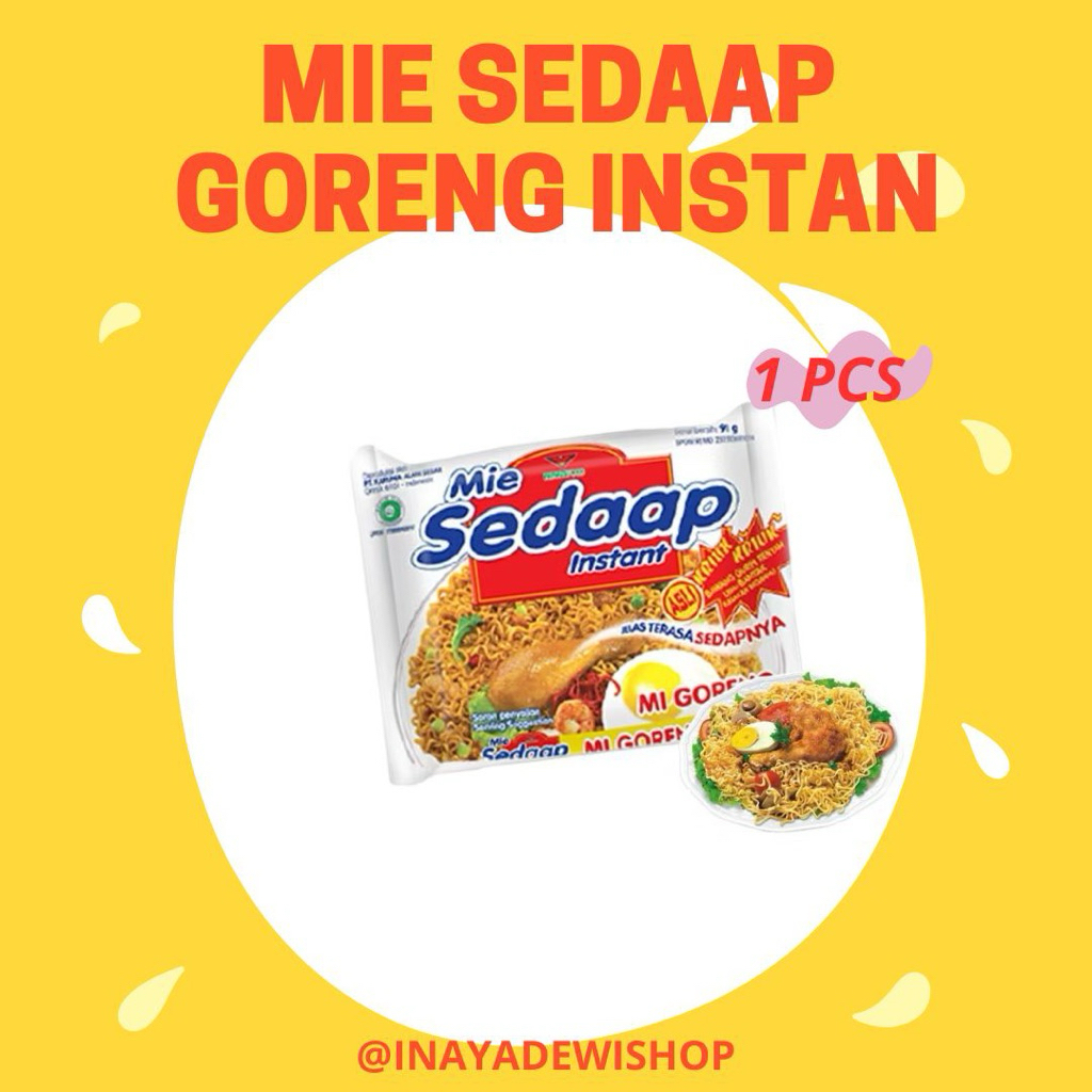 

Mie Goreng Sedaap Mie instan sedap goreng