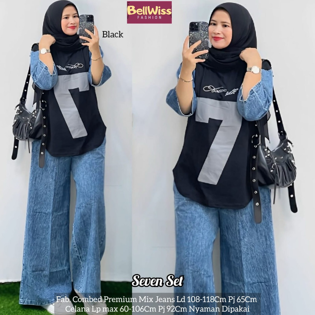 adidas one set wanita kekinian by belwis one set jumbo ld 120 kaos oversize bigsize kaos jeans by be