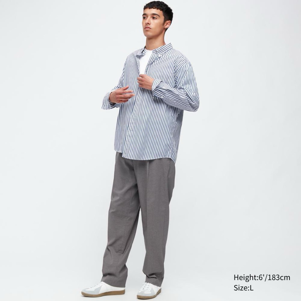 UNIQLO Wide Tapered Pants / Celana Panjang Pria / JP248 / Size 30-32