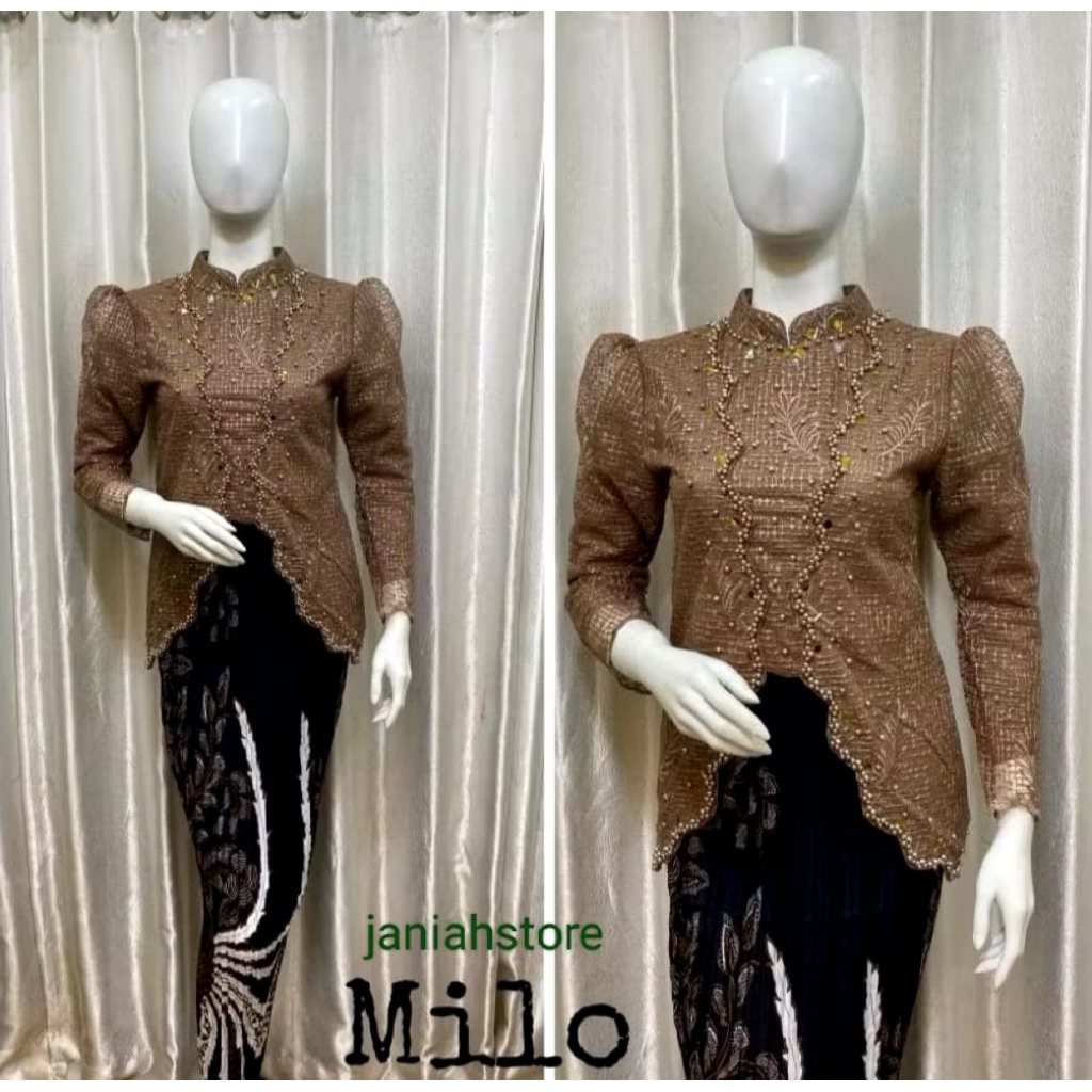 SET KEBAYA BORKAT PAYET/KEBAYA KONDANGAN/KEBAYA PESTA/KEBAYA WISUDA.