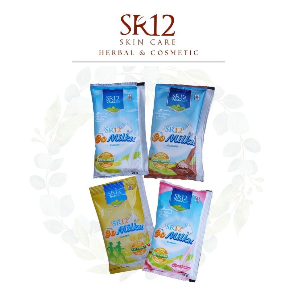 

Gomilku SR12 kemasan sachet bag/pack isi 40 bungkus/SUSU KAMBING ETAWA PREMIUM