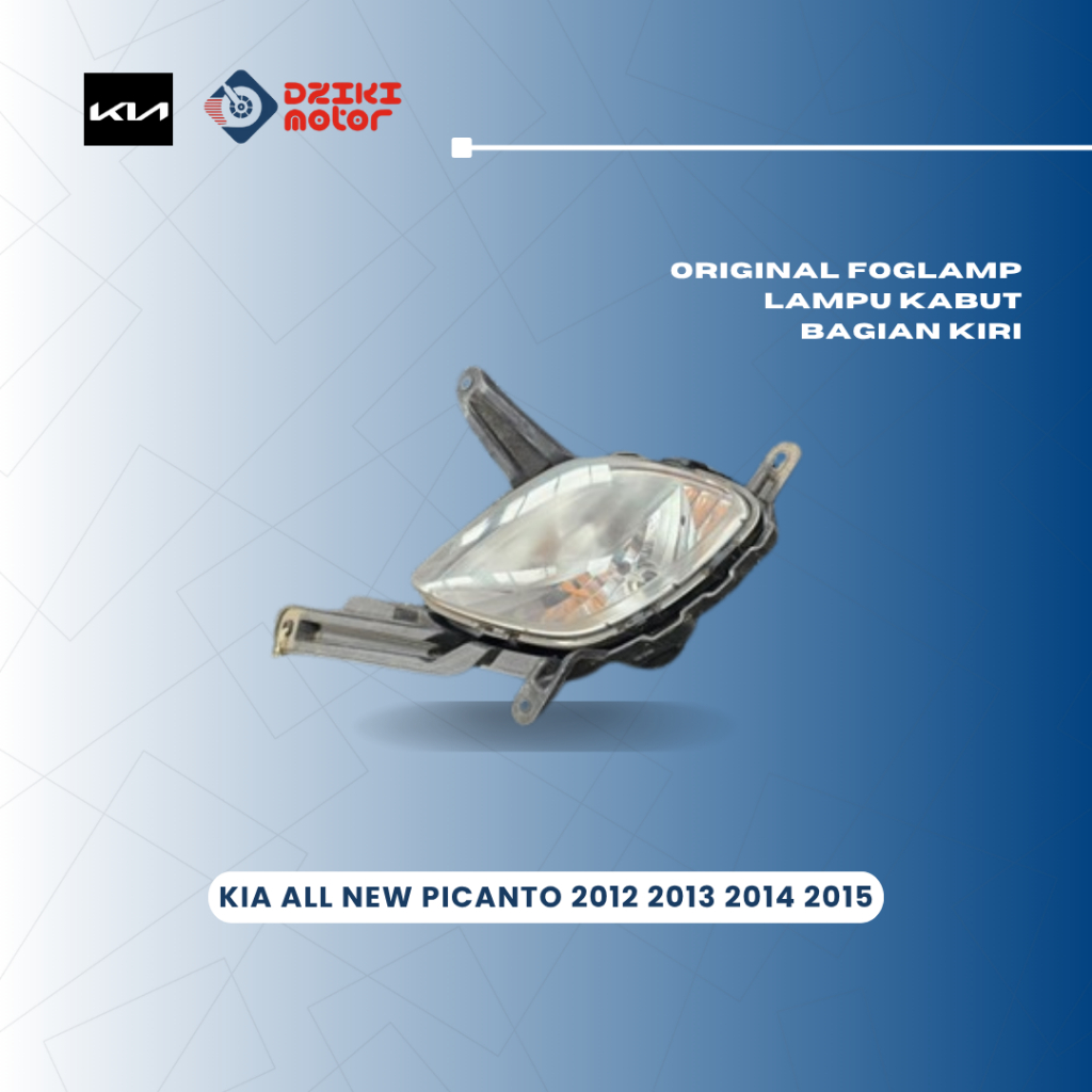Original Foglamp Lampu Kabut Bagian Kiri KIA All New Picanto 2012 2013 2014 2015