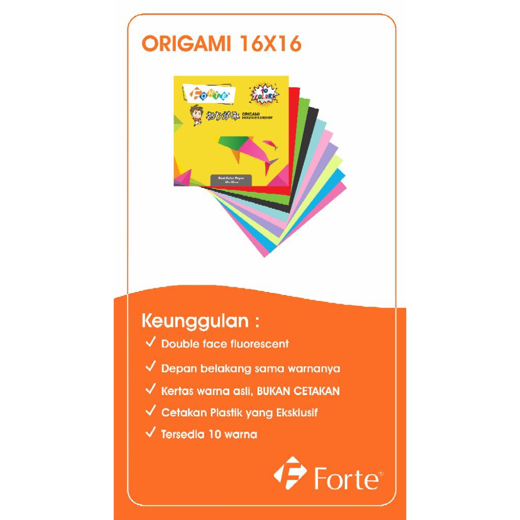 

(MURAH) ORIGAMI FORTE PREMIUM QUALITY